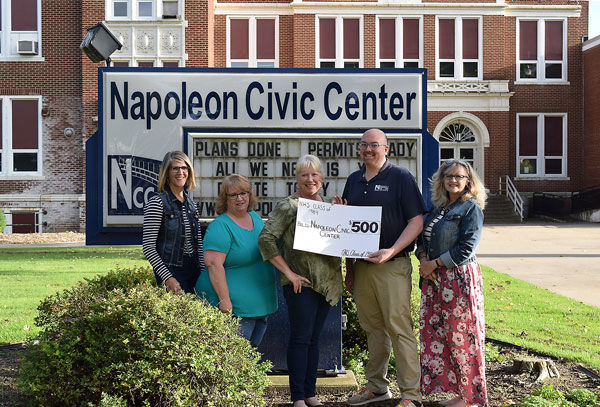 Class of ‘84 donates to civic center project